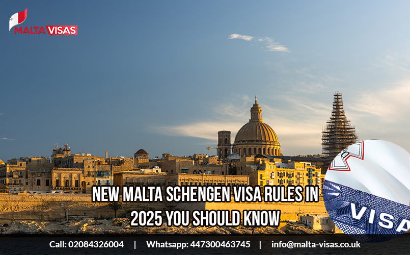 New Malta Schengen Visa Rules in 2025 You Should Know