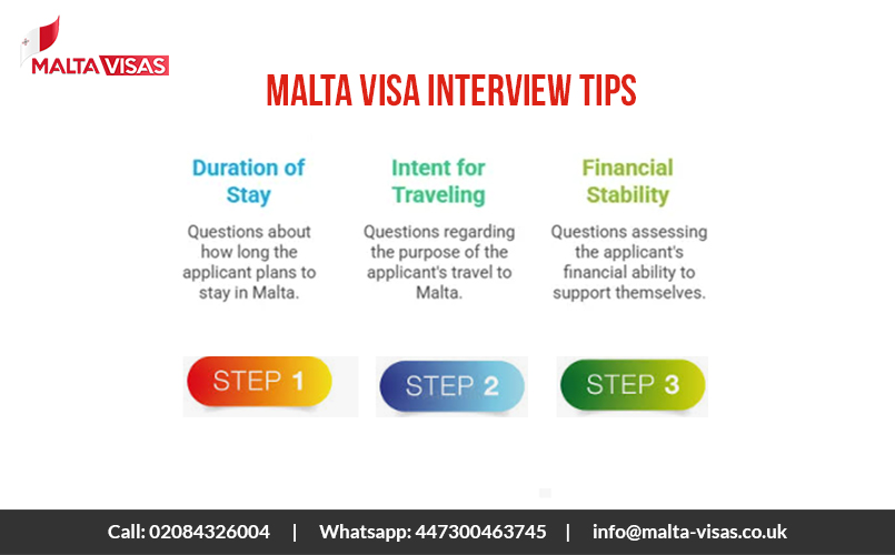 Malta Visa Interview tips